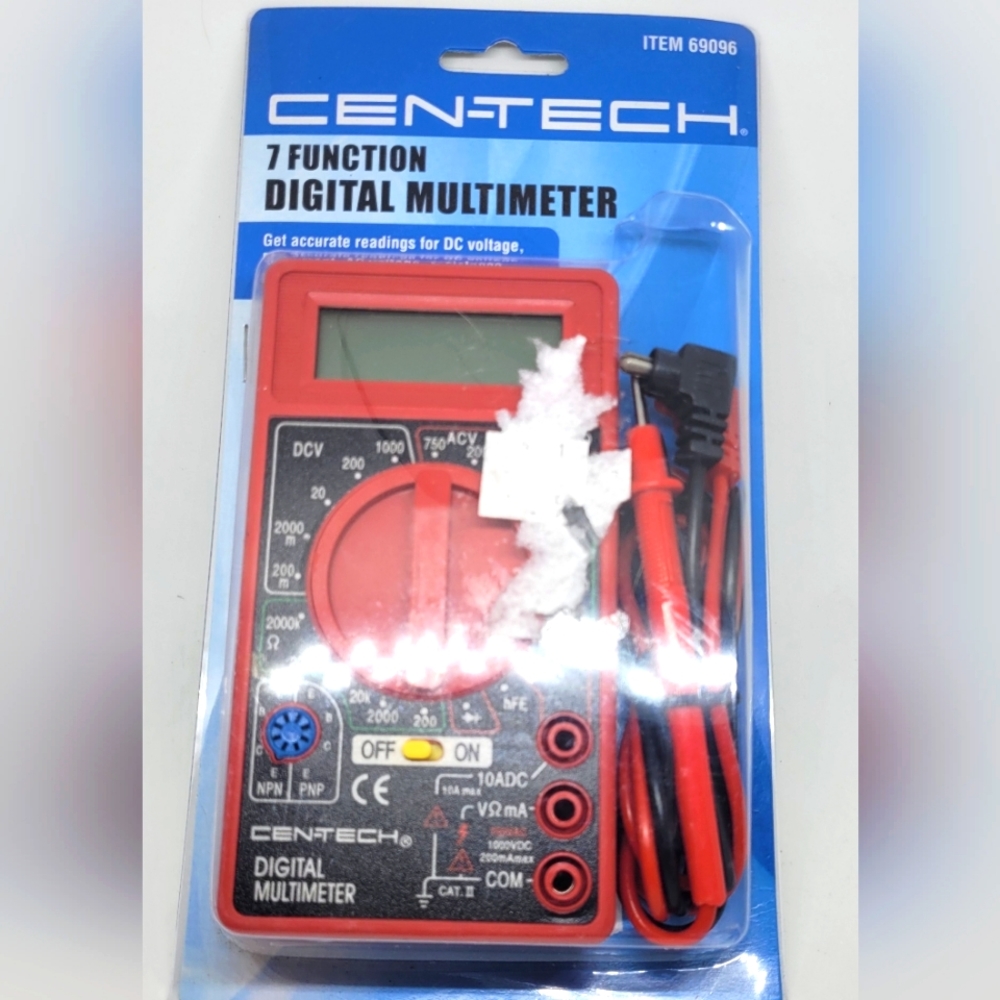 7 function multimeter tool, tools, multimeter, electric tester, battery tester - Picture 2 of 4